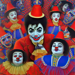 Rainbow Clown #018
