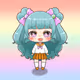 a tiny little doll