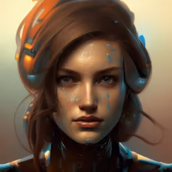 Exciting robot girl #11