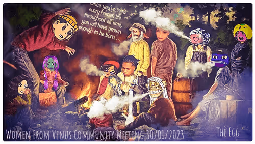 Women From Venice by Llamarama