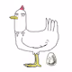 Sick hen #032 S