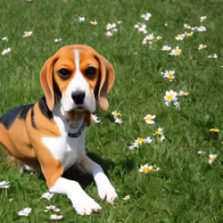 FOCUSSED BEAGLE