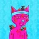 Cake'd Grungy Shit Cats