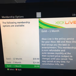 Xbox 360 :(