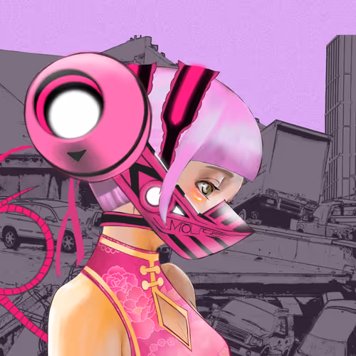 M-T Girl WildScream #8 Mouse