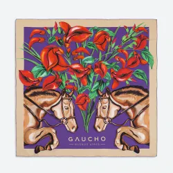 Ceibo Foulard in Purple