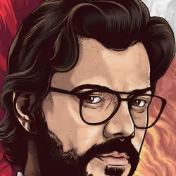 money heist professor V1