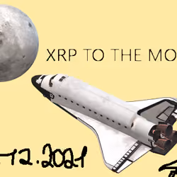 XRP IN THE MOON