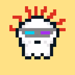Kawaii SKULL #1521