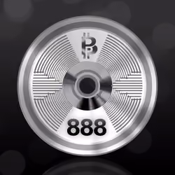 NFT Pixel Project Special Edition: Platinum Coin with a Hole #888