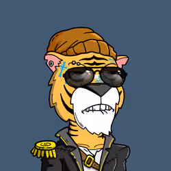Grouchy Tiger Social Club #9023