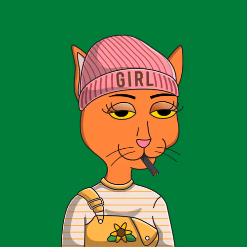 Girl Cat #445