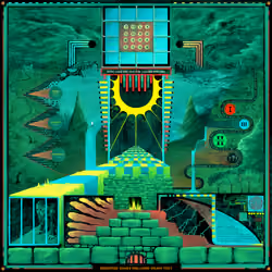 KGATLW - Polygondwanaland Album Cover Art (Turquoise) #2