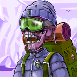 ethereum hiker (2) Cryptskullyz #95