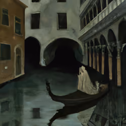 Il gondoliere di notte