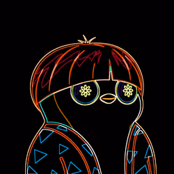 Neon Pudgy Penguin 1011