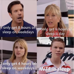 Sleep meme