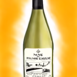 WineFiesta #23 - Wine Bottle Sketch of Mas de Daumas Gassac Blanc