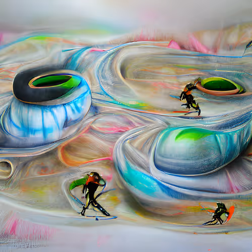 Day 9 of 30 | Ice Skating on Saturns Ring #30DaysOfMetaverse
