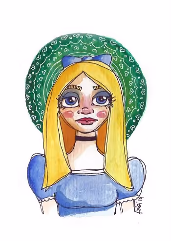 Oldfashion girl
