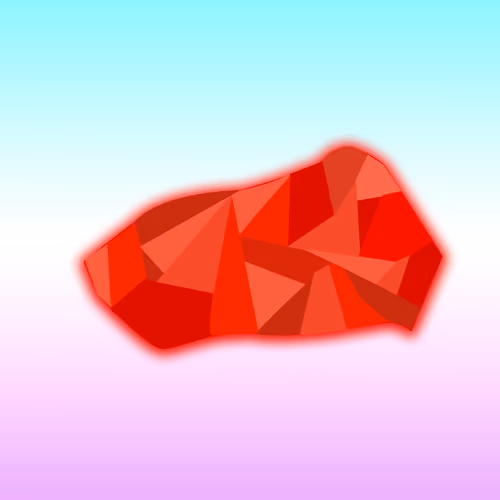 Rough Ruby Gemstone 1/1