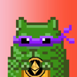 Cryptohamsters TMNT Donatello 5.0.56  Ethereum Gold Edition