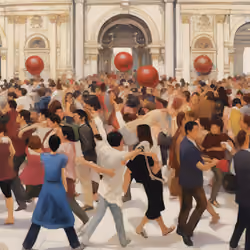 Joy at the hall