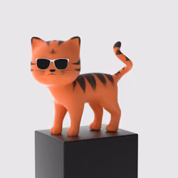 3D Meow Cat #183