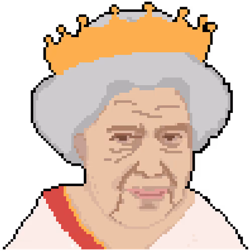 Queen Elizabeth II | Pixel Person