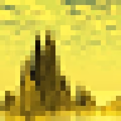 Twenty Four Pixel Mountain #13