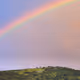 Mountain and Rainbow