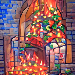 'The Christmas Hearth'