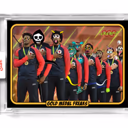 Gold Medal Freaks Insert #104