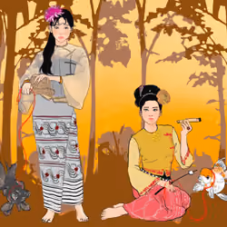girl with goldfish 2