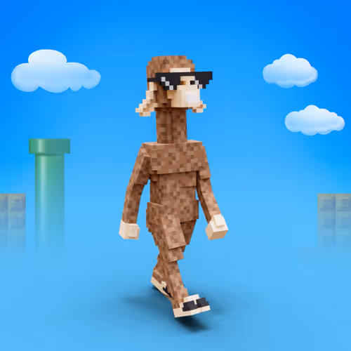Boss Llama Voxels