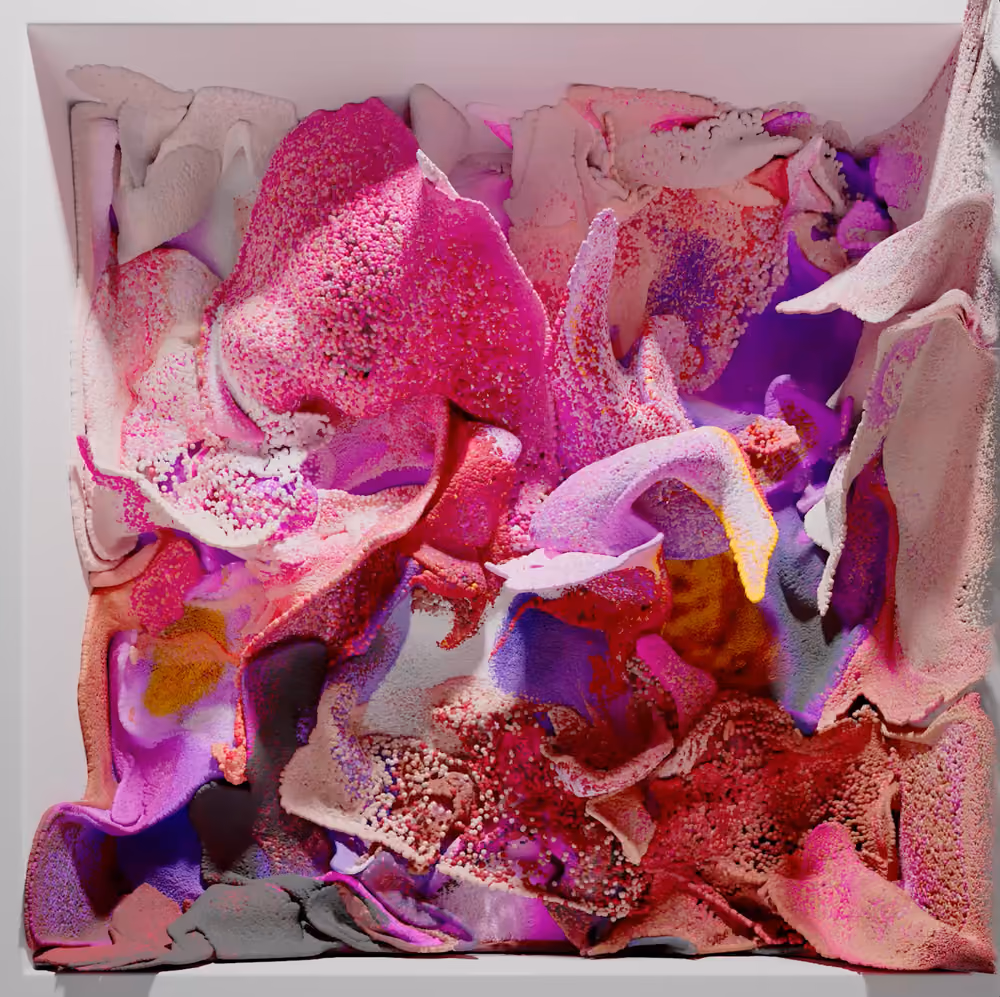 Machine Hallucinations – Nature Dreams : AI Data Sculpture 2021 1/1