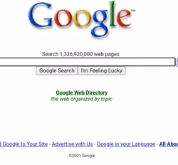Google 18-1-2001