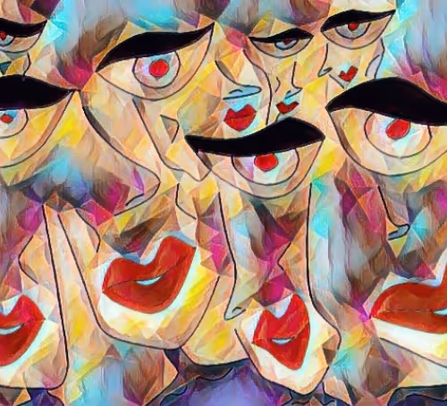 Nft Abstract Portrait