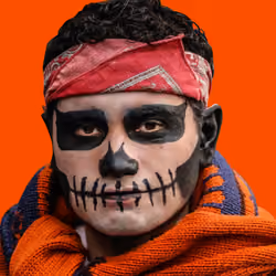 Boy of Dia De Los Muertos
