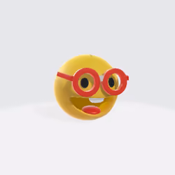 nerd emoji fly