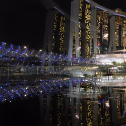 Digital Twin? Singapore: Livings by the Bay. Photography by Philip Wong
