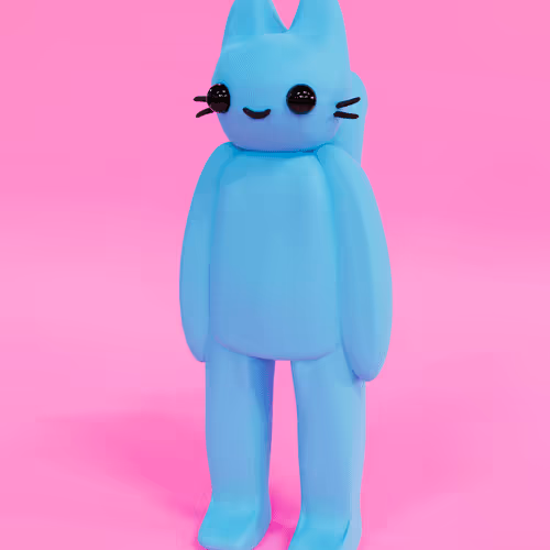 3d Cool Cats by chidz