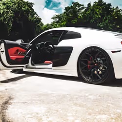2017 AUDI R8 x VOSSEN RIMS - Side Shot 02