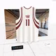 #3 of 20) BallerMR-Jersey_YM-4.3: 3D-AR Houston Rockets Jersey #11 Autographed by NBA Hall-of-Famer,