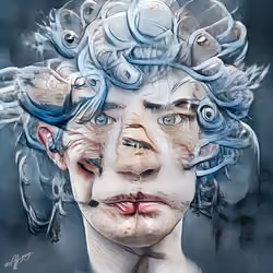 Latent Space Walker #1110 ΔI created