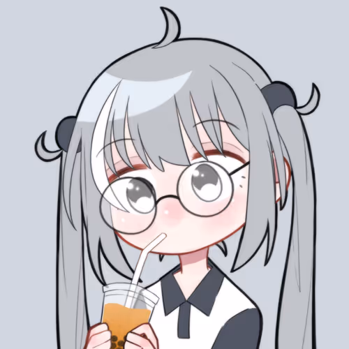 Cute Glasses Girl Chibi