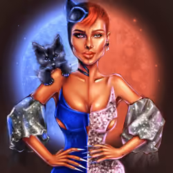 Passionate Cat Woman