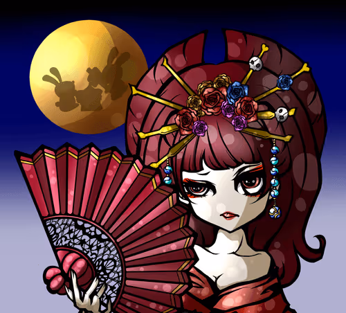 Cheeky Oiran Doll