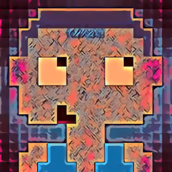 Pixel Peepz Red Synth - 098