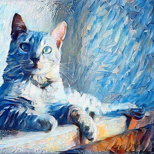 Dripping Blue